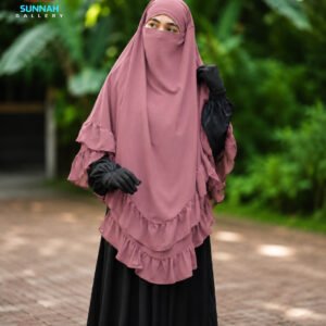 সাফা হিজাব - ডাস্টি পিংক(কোড 0১)