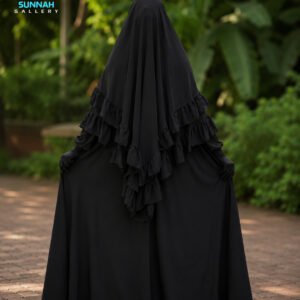 সাফা হিজাব - কালো কালার(কোড 0৫)