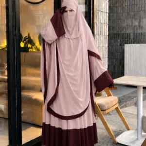 manha set - লাইট পিংক (কোড 0২)